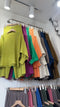 Casual Lantern Sleeves Batwing Loose Pullover With Pants